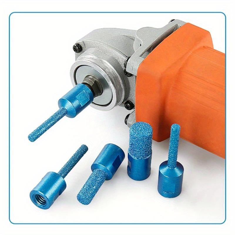 1Pc M10 Vaccum Brazed Milling Cutter Diamond Ceramic Tile Marble Stone Slotting Clean Tool For 100 Type Angle Grinder 6 10 15mm