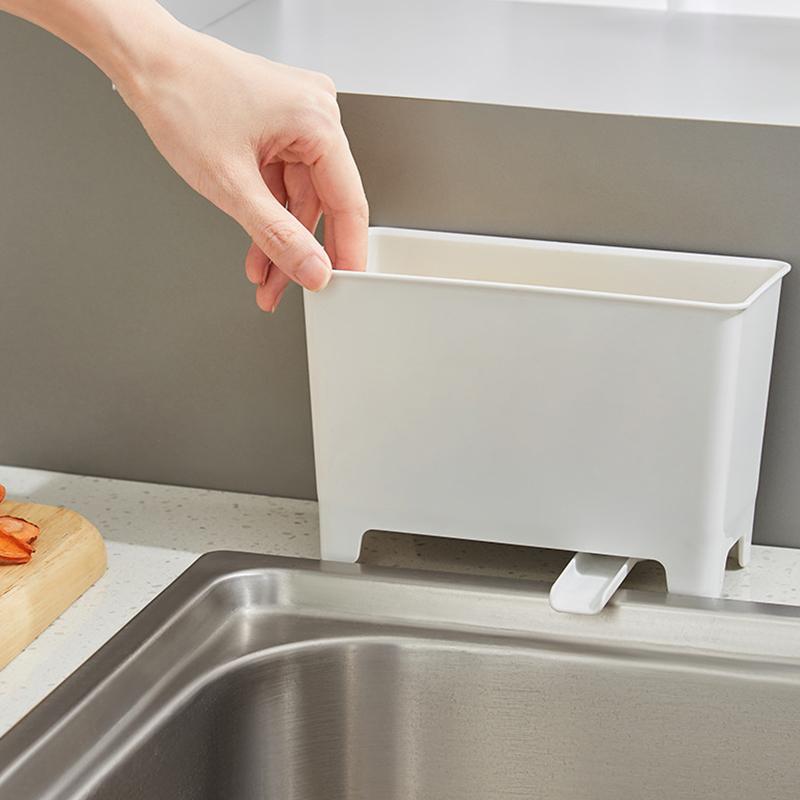 Drainable Trash Can Household Sink Rice Residue Filter Shelf Basket Washing Vegetable Storage Bucket Kitchen Accessories