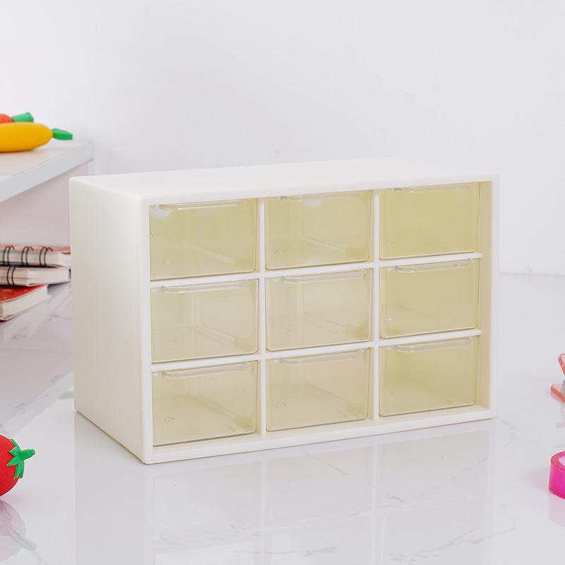 Nine-Grid Dustproof Sealing Wax & Jewelry Organizer Box