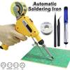 Professional 110V/220V Hand-held Electric Soldering Iron Automatically Send Tin Gun Soldering Station Welding Repair Tool Welder Gun/Soldering Pen