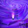 USB Star Projector Aurora Galaxy Night Light 5V 360° Rotating Ocean Wave Northern Light with Remote Control Bedroom Party KTV