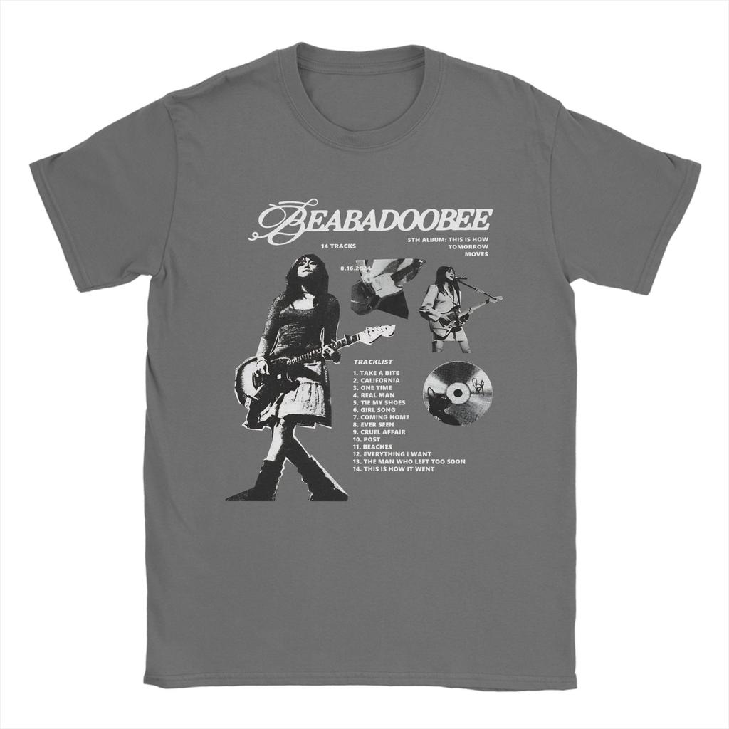 Beabadoobee Album Vintage T Shirt Summer Cotton TShirts For Unisex Hip Hop Pattern Tee Shirt Short Sleeve Vintage Top Tees