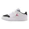 Jordan Court Connect Cómodos Versátiles Caña Baja Zapatillas de Baloncesto para Niños Unisex Zapatillas de Baloncesto Negro Blanco Rojo IQ6016-102