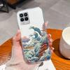 For Realme 8 Pro Case Lovely Cat Soft Transparent Phone Back Cover For Realme8 4G 5G Shockproof Comfortable TPU Silicone Bumper