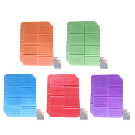 1/2Pcs Foam Seat Mat with Storage Bag Folding Seat Cushion Waterproof Lightweight Outdoor Hiking Camping Sitting Pad Stadium Mat