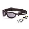 Ocean Tierra De Fuego Floating Zeiss Goggle UV Recycled Matte Black Smoke Sunglasses, Lenses, Shape, Protection, Materials, (Polarized Lenses),