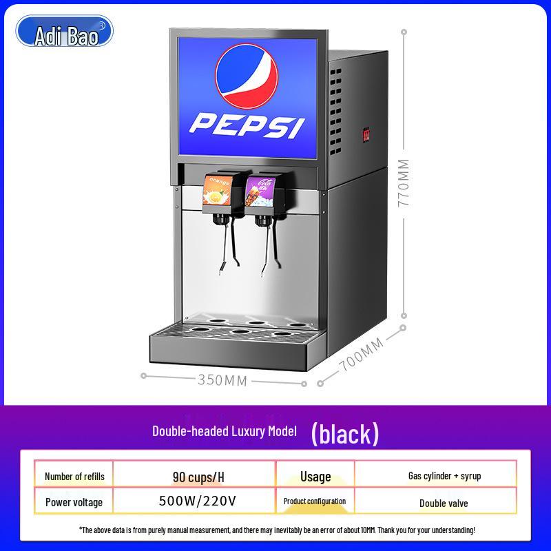 Automatic Self-Service Soda Dispenser: 3-6 Valve for Freshly Mixed Cold Drinks