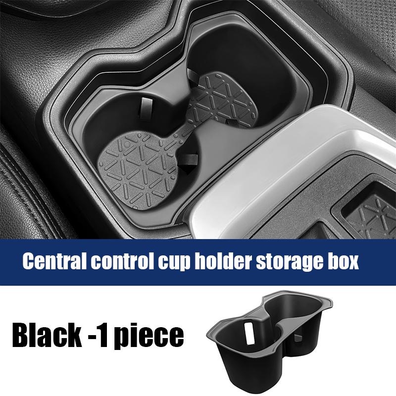 For Toyota RAV4 XA50 2024 2025 Central control cup holder storage box rear armrest cup box silicone material 1401
