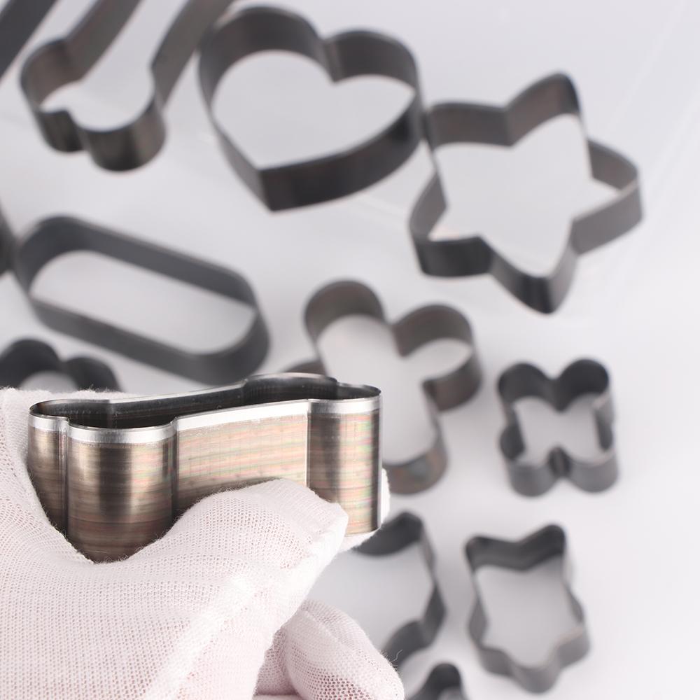 19pcs/set Leathercraft Cutting Die Set - Carbon Steel Punch & Cutting Tools for DIY Leather Crafts - Assorted Shapes Puncher