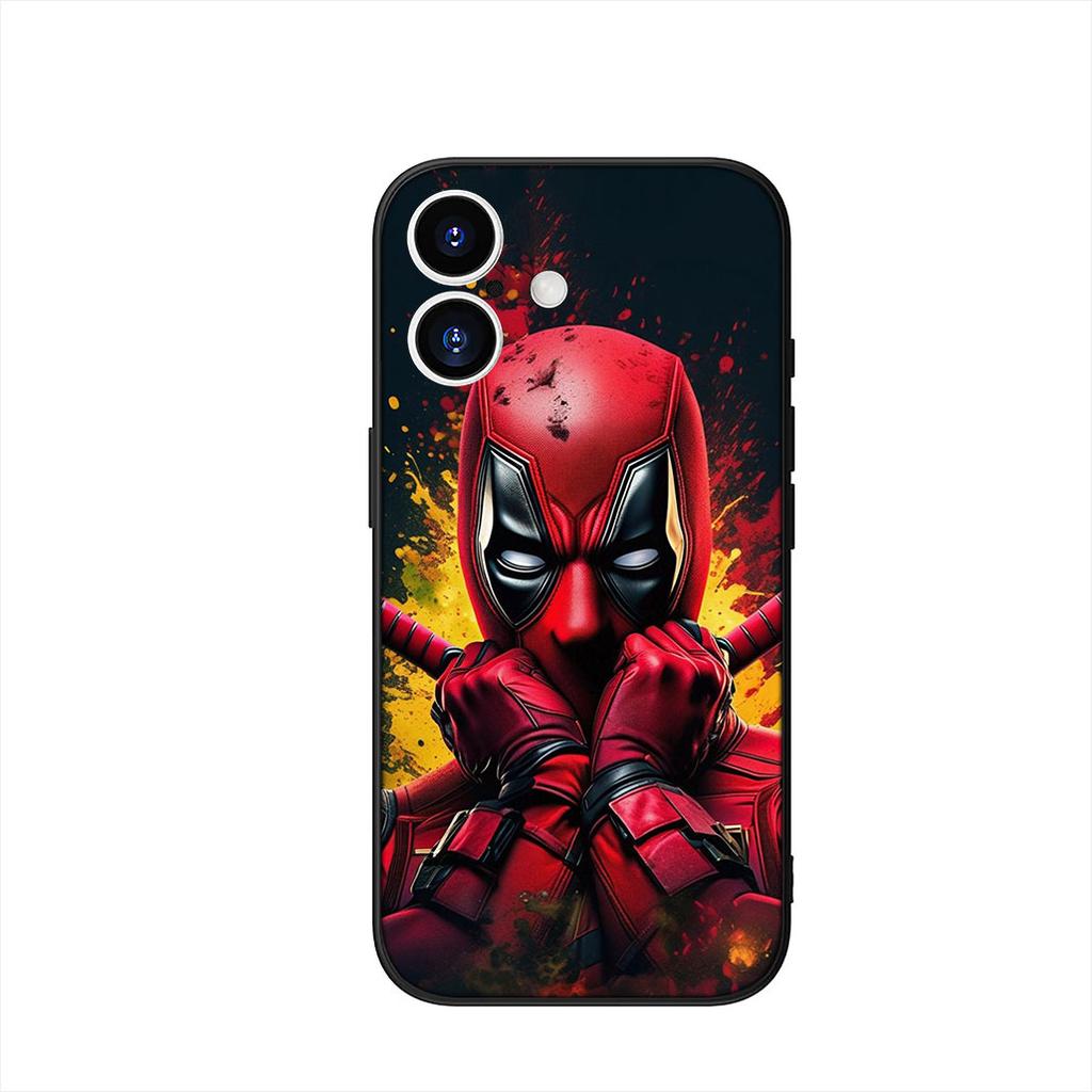 Comics Deadpool Marvel Cover Phone Case for Apple iPhone 17 16 11 Pro XS Max XR 6 7 8 Plus + SE 2020 5 16E