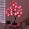 Led Diy Artificial Rose Flower Tree Lamp Usb Battery Operation Bonsai Light For Home Bedroom Decoration