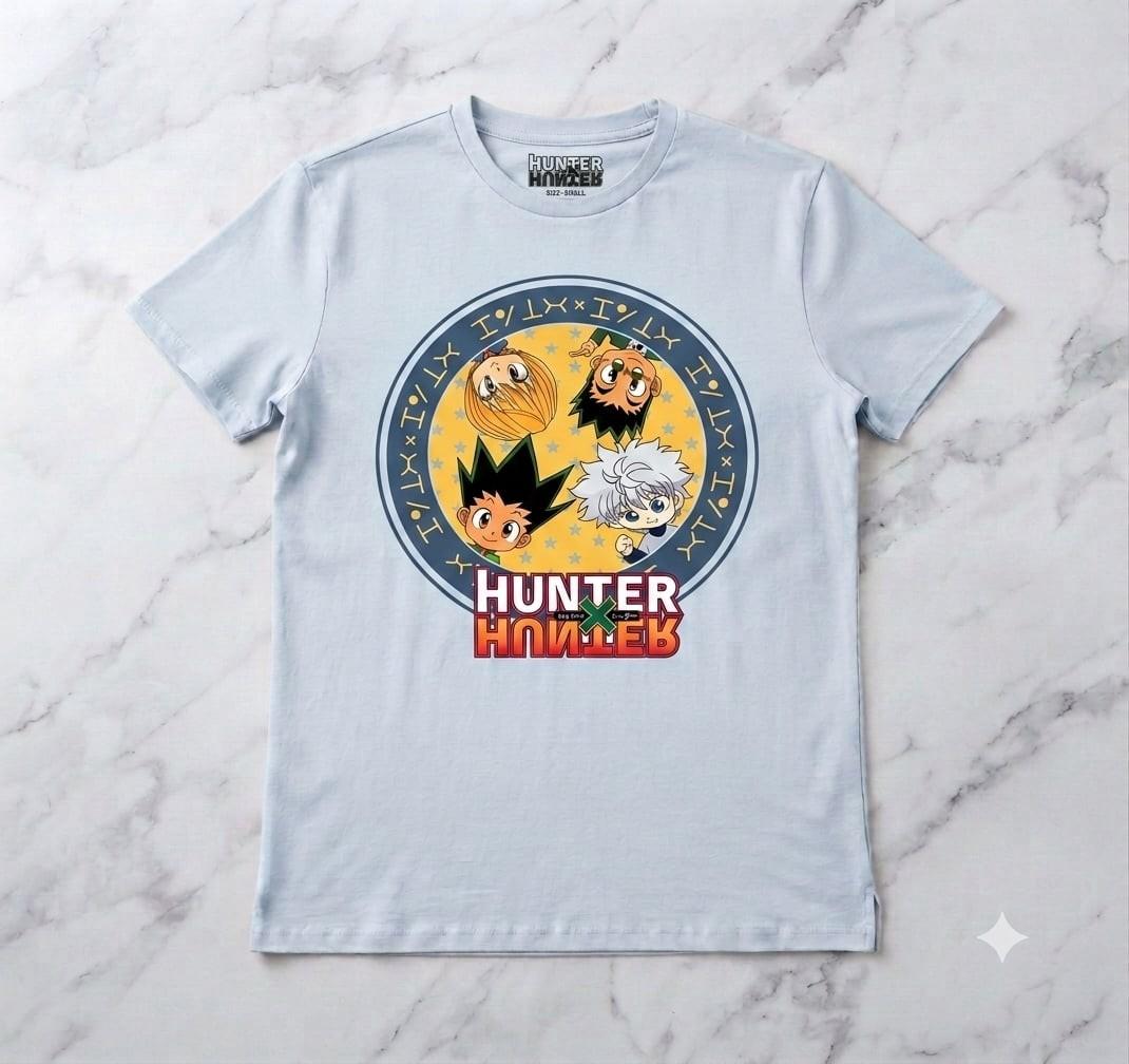 Hunter x Hunter SD Group Anime Graphic T-Shirt Unisex T-Shirt M