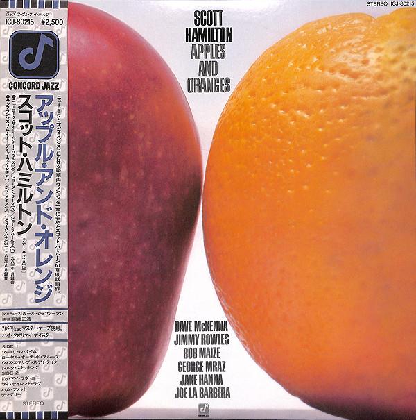 

LP Record SCOTT HAMILTON - Apples And Oranges ICJ80215 CONCORD JAZZ 1981 Japan Jazz