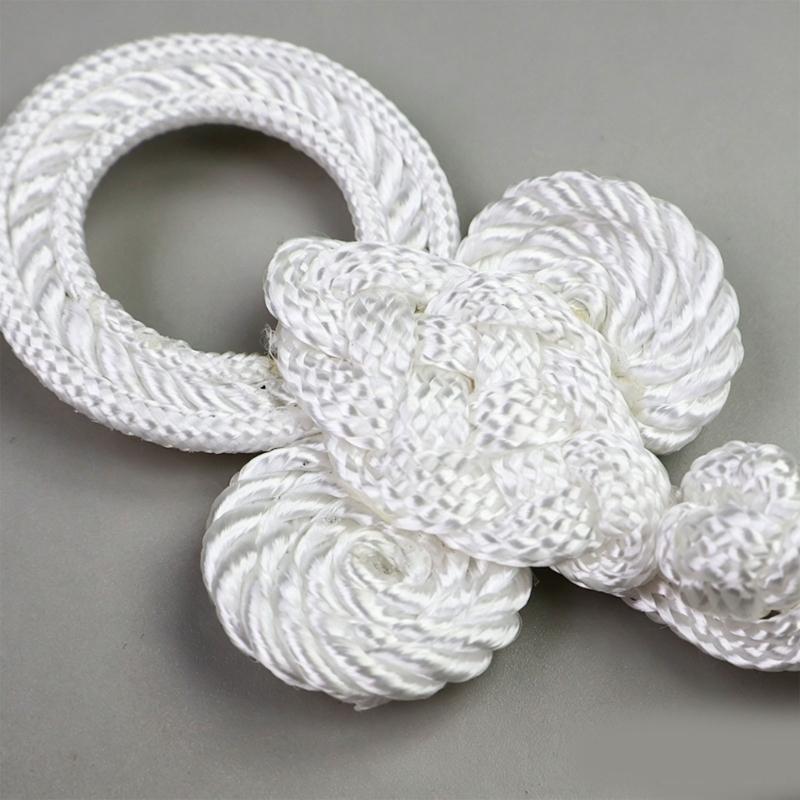 6pcs Traditional Apparel Closures, Chinese Sewing Set for Dress Panels Costume Use and Outerwear DIY Repair