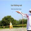 Compact Winter Ice Fishing Rod - Hard Tail, Short, 60/80/100cm, for Long Cast, Small Sea Fishing