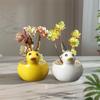 Cute Succulent Plant Flowerpot Handicraft Hydroponic Flower Holder  Dried Flower