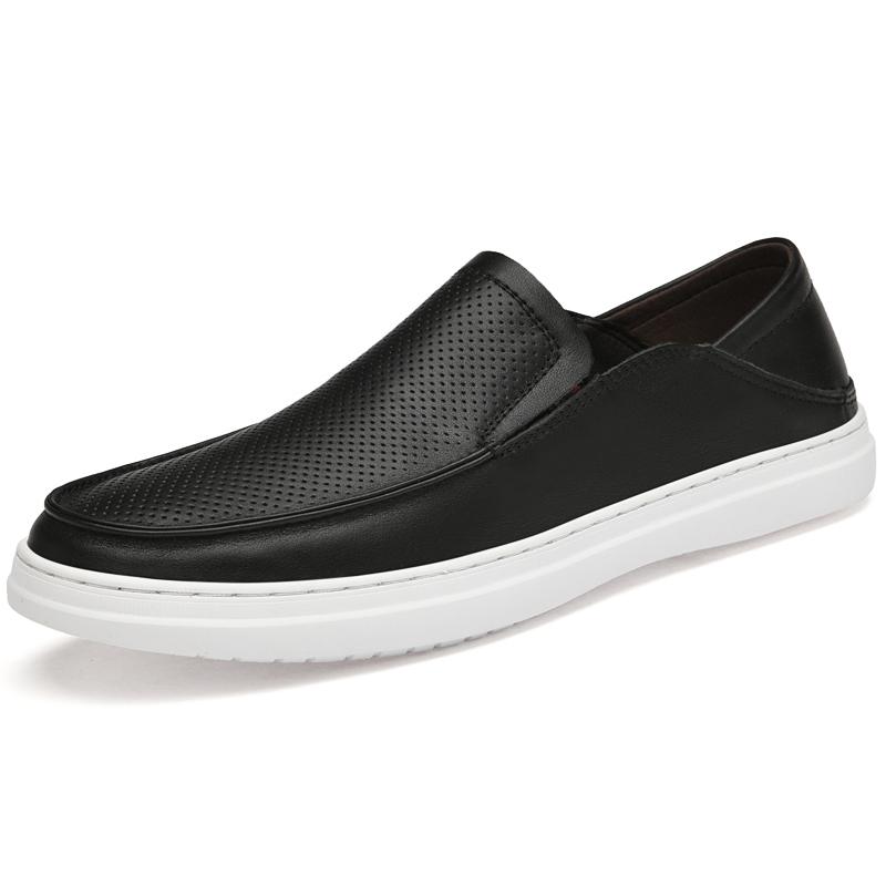 

Дышащая мужская повседневная обувь, универсальные кроссовки, новые мужские туфли на плоской подошве со шнуровкой, летние мокасины, мужские туфли без застежек, легкие туфли для вождения 44