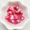 10 stuks Schattige Cartoon Geschilderde Aardbeientaart Platte Achterkant Hars Cabochon Voor Haarstrikken DIY Scrapbooking Telefoon Decoratie Sieraden Knutselen