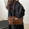 Retro Shoulder Elegant Bag For Women Featuring Spacious Design In Multiple Colors
