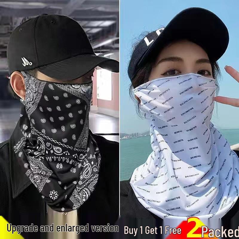 Paisley UV Protection Face Mask and Neck Guard for Men & Women - Perfect for Spring, Summer Cycling & Driving