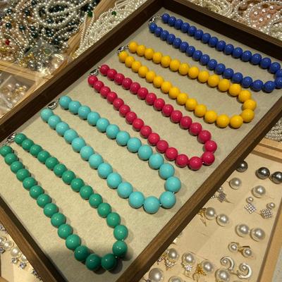 Round 12.14.16 Size Five-Color Shell Beaded Necklace National Style Elegant Fashion Women