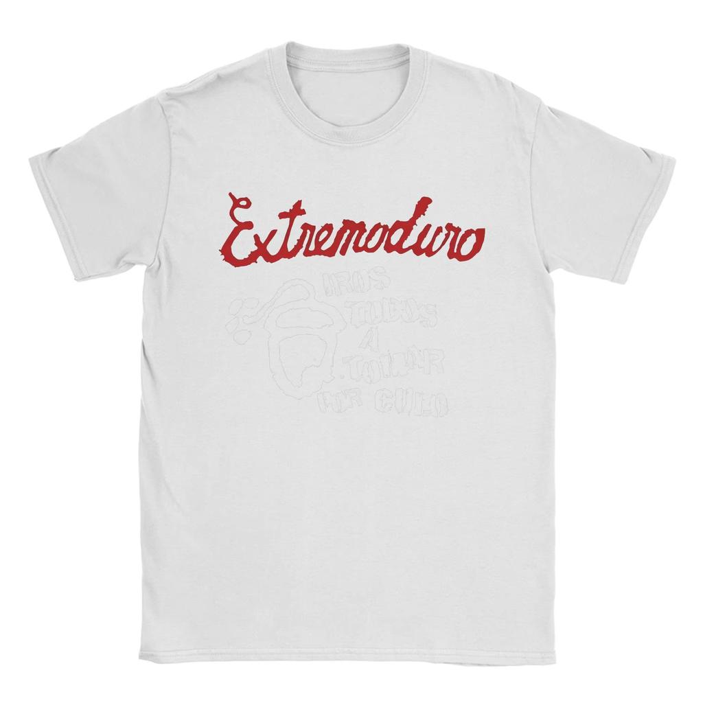 Rock Band EXTREMODURO Tour 2025 Cover Tshirt Men Women Fashion Vintage Short Sleeve T Shirts Summer Pop Loose Y2k T Shirt
