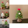 Hello Kitty Knitted Christmas Tree Artistic Ornament For Holiday Home Decor
