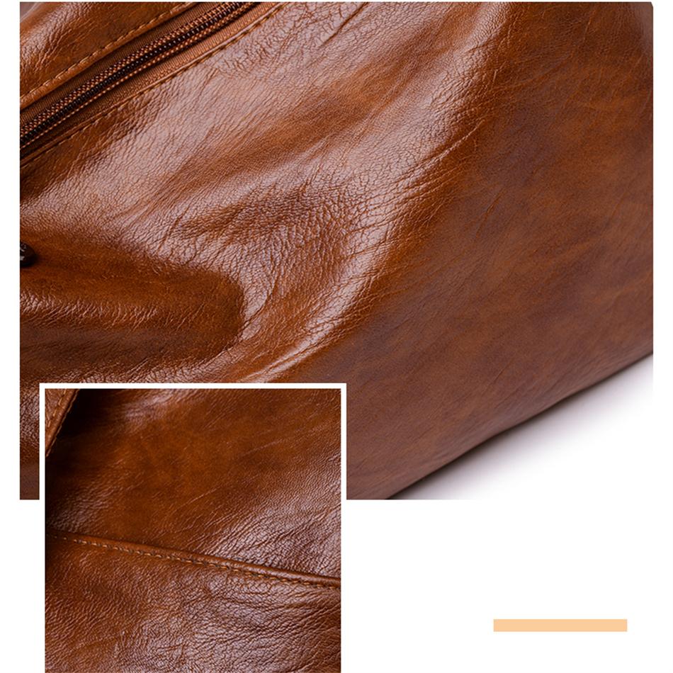 Retro Women Shoulder Bag Soft PU Leather Luxury Designer Female Messenger Bag 2022 Trend Large Capacity Ladies Handbag Purses