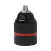Self-Locking Ratchet Drill Chuck 1.5-13mm Quick-Change Adapter, 20/24UNF.