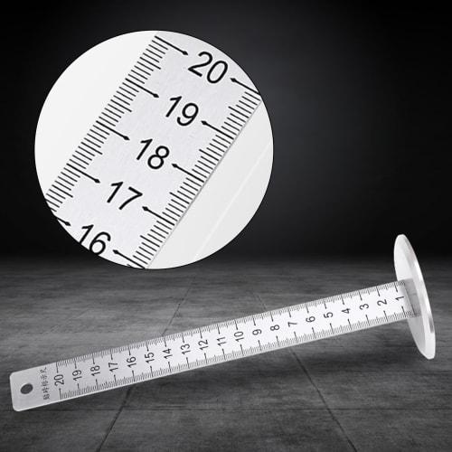 Stainless Steel Tile Leveler | Steel Tile Height Leveling Tool | Non-Slip Horizontal Line Alignment Floor Ruler, Tile Equal Height Ruler, Stainless St