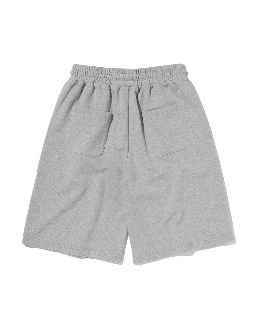 Seuweideu Wide Sweat Shorts [Gray]