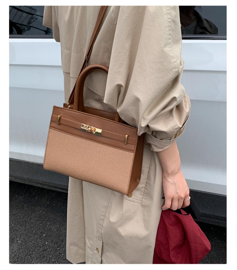 Fashionable Soft Leather High-end Bag, Small Crossbody Handbag For Commuters