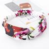 Hair Accessories Retro Wide-Brimmed Cross Headband Elastic Headband