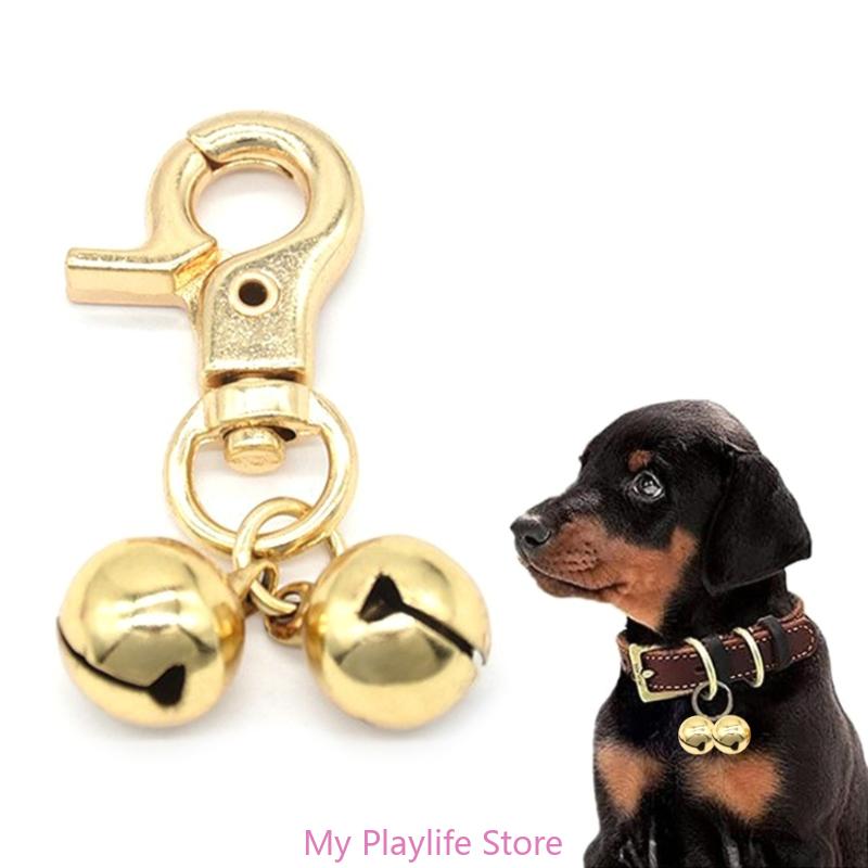 3pcs Dog Collar Bells Pet Outdoor Training Collar Pendant Dog Collar Accessories Puppy Bells Collar Pendant Clip Pet Supplies