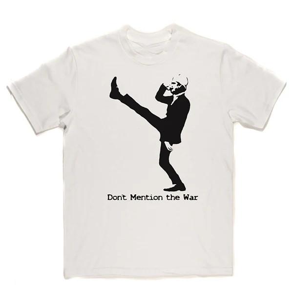 Fawlty Towers - Dont Mention the War Shirt White Unisex S-5XL ND1411 Unisex T-Shirt S