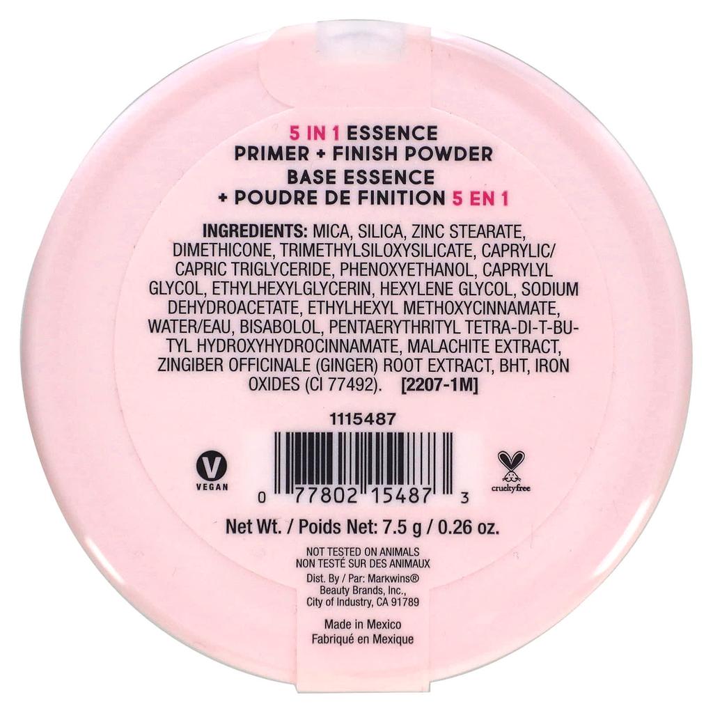 Wet N Wild, 5In1 Essence Primer + Finish Powder, 7.5G (0.26Oz)
