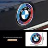 New Hots E60 45/56/68/74/82mm 50th Anniversary Edition Badge Front Rear Trunk Logo Sticker For BMW M E46 E39 E38 E90 E60 F10 F3
