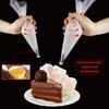 New 100Pcs/Pack 3 Size Disposable Piping Bag Icing Fondant Cake Cream Decorating Pastry Tip Tool
