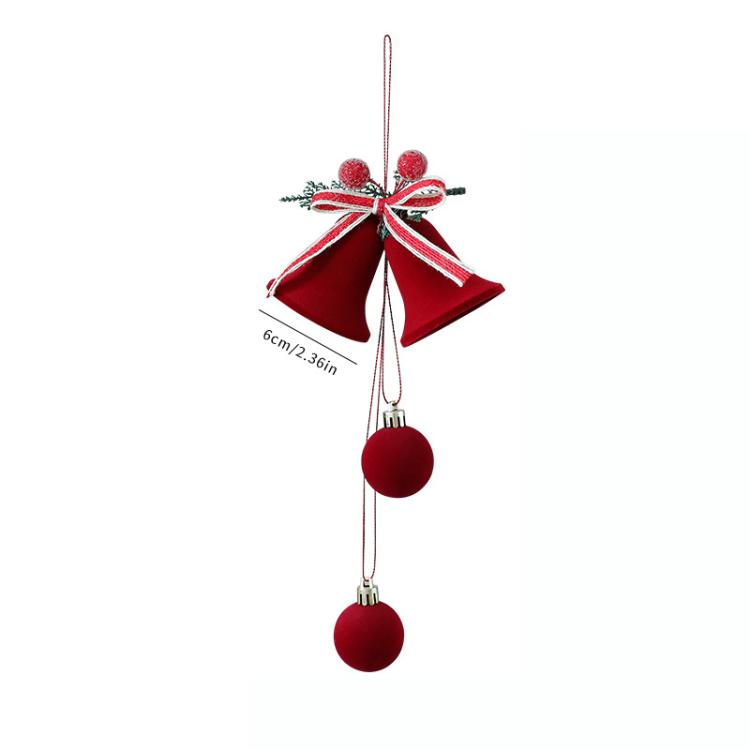 Christmas Flocking Decorations Window Hanging Accessories