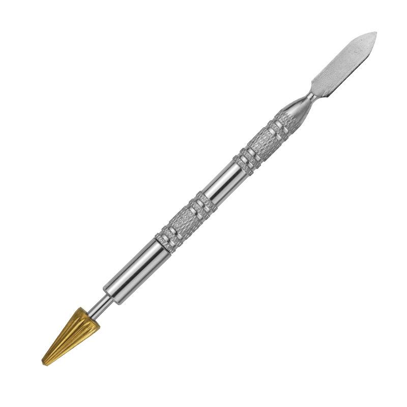 

Dual Head Leather Edge Dye Pen Oil and Paint Applicator Roller Anti Slip DIY Leather Craft Tool