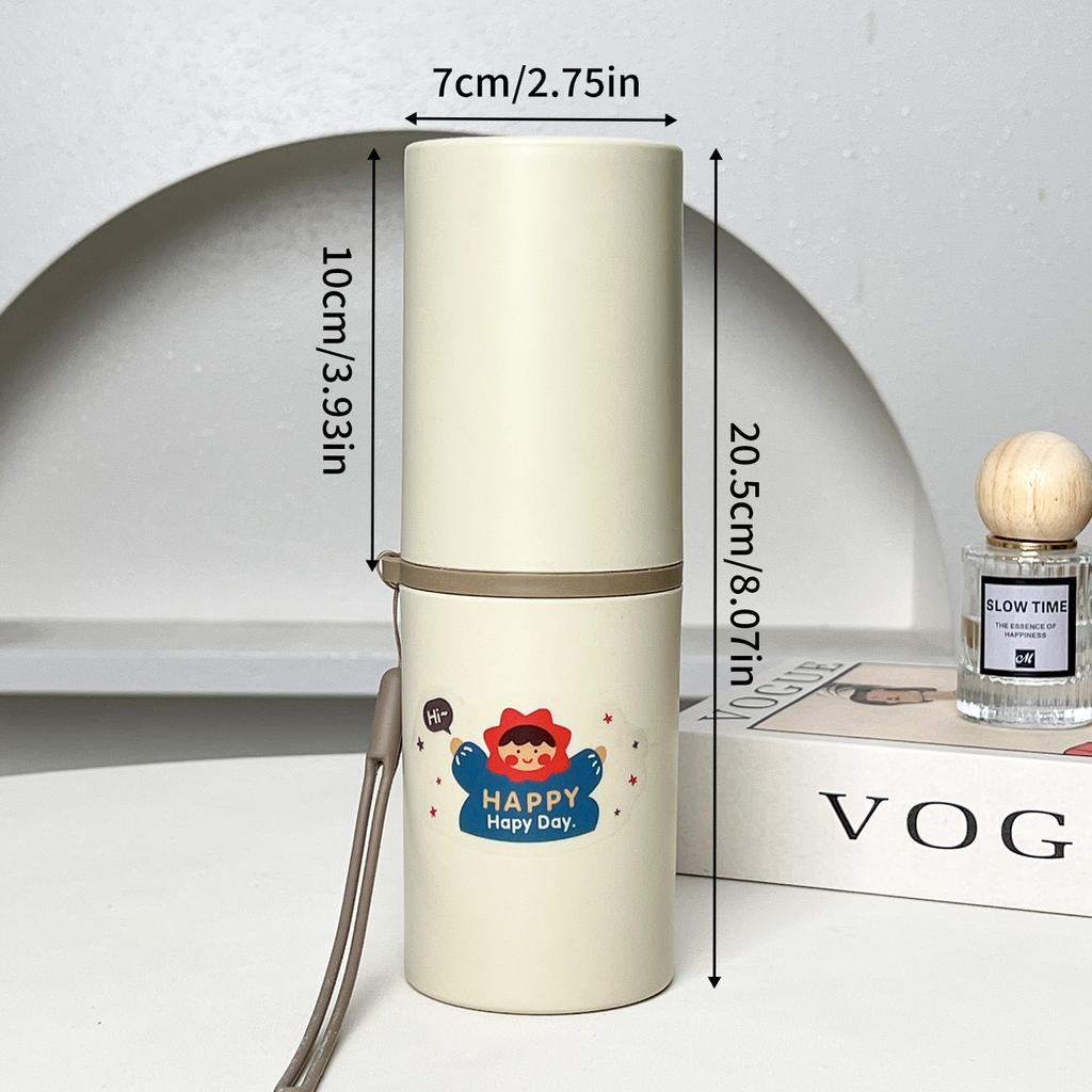 Portable Toothbrush Cup Tumbler Bathroom Toothbrush Holder Travel Toothpaste Toothbrush Case Bathroom Accessories Mouthwash Cup