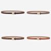 Genuine Leather Woman Belt With Rhinestones For Dress And Jeans Fashion Accessory