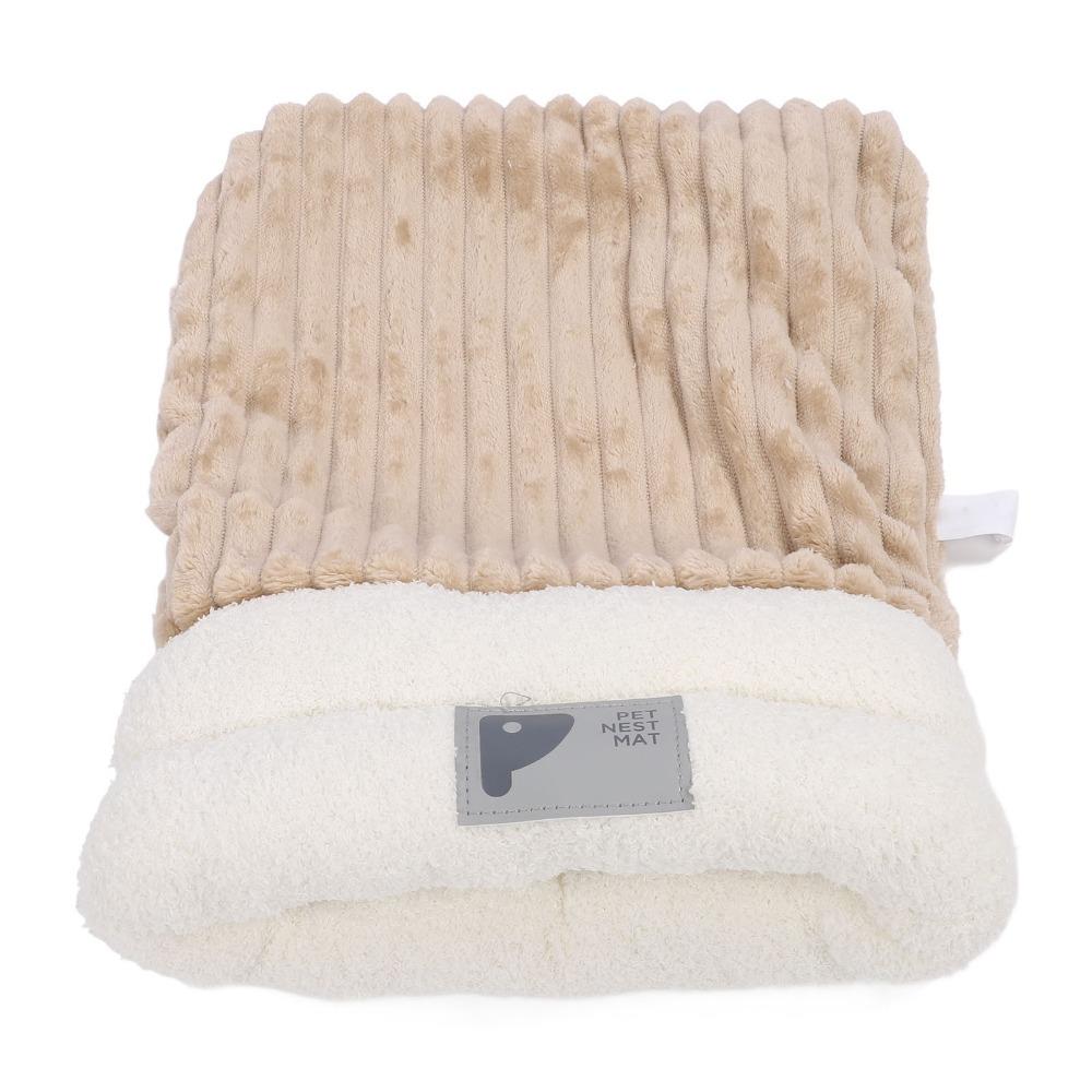 Washable Cat Sleeping Bag Removable Pet Sleeping Sack Comfortable Dog Sleeping Pad  for Cats