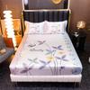 Ice Cooling Fitted Sheet for Queen Bed funda de colchón Cartoon Printed Bed Cover for Kids King Bed Protectors Smooth Bed Sheets