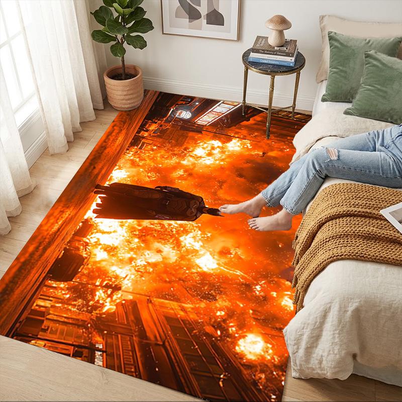 Apocalypse Living Room Nonslip Area Rug Soft Carpet For Bedroom Game Playroom Sofa Office Home Decor Doormat Christmas Gift C92918