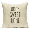 Geometric Pattern Decorative Black White Stripe Pillowcase Deer Cushion Cover Throw Pillow Sofa Car Decoration Pillowcover
