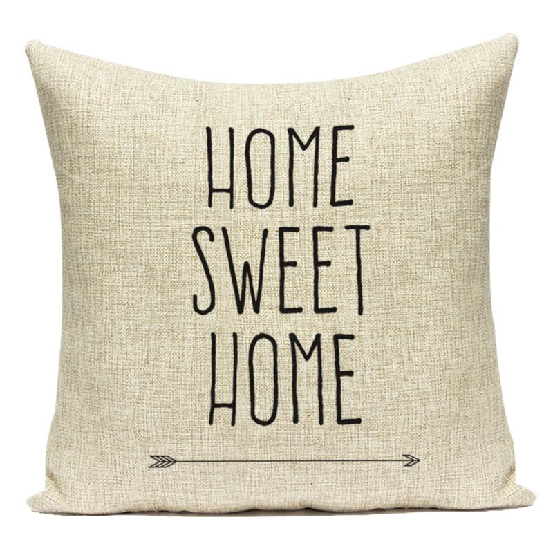 Geometric Pattern Decorative Black White Stripe Pillowcase Deer Cushion Cover Throw Pillow Sofa Car Decoration Pillowcover