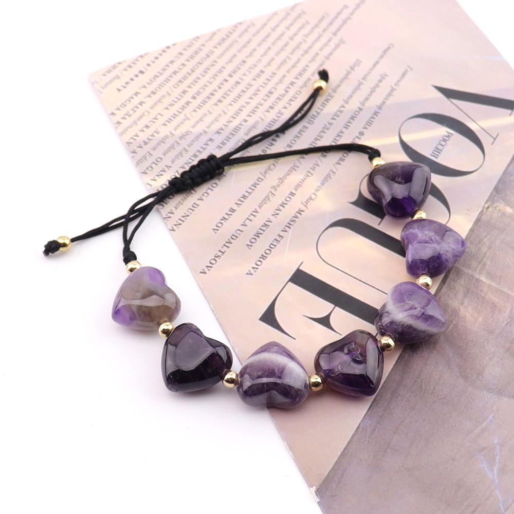 Seven Chakra Natural Stone Crystal Yoga Bracelet