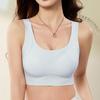 Seamless Breathable Tank Top for Women - Anti-exposure, Comfortable, with Side Support, Underarm Fat Prevention, and Anti-sagging for Large Busts.
