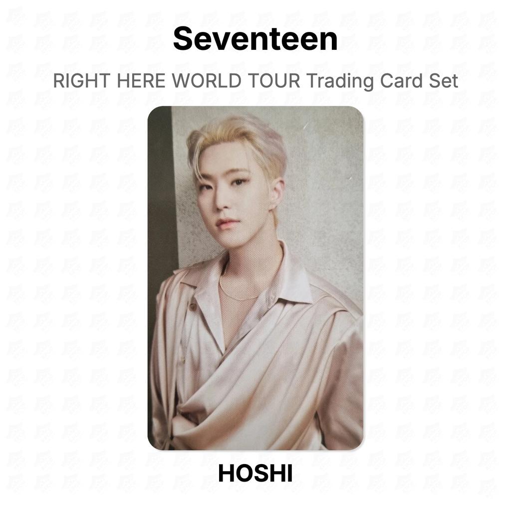 Seventeen RIGHT HERE WORLD TOUR Trading Card Set Official Photocard